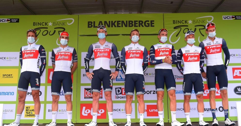 Liepiņš promotes Pedersen’s second place in the introduction to the ‘Binck Bank’ tour