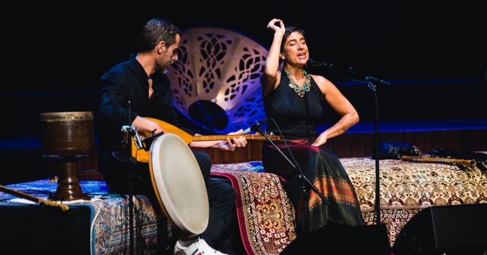 Photo: Persian mood in Liepaja – Shemirani family plays music in ‘Big Amber’