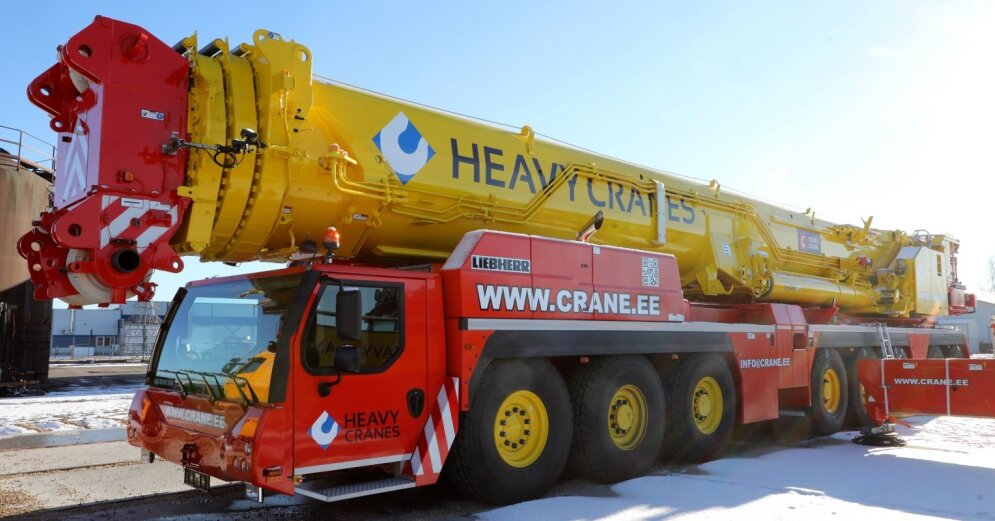 Heavy Cranes investerer mer enn 4 millioner euro i en mobilkran