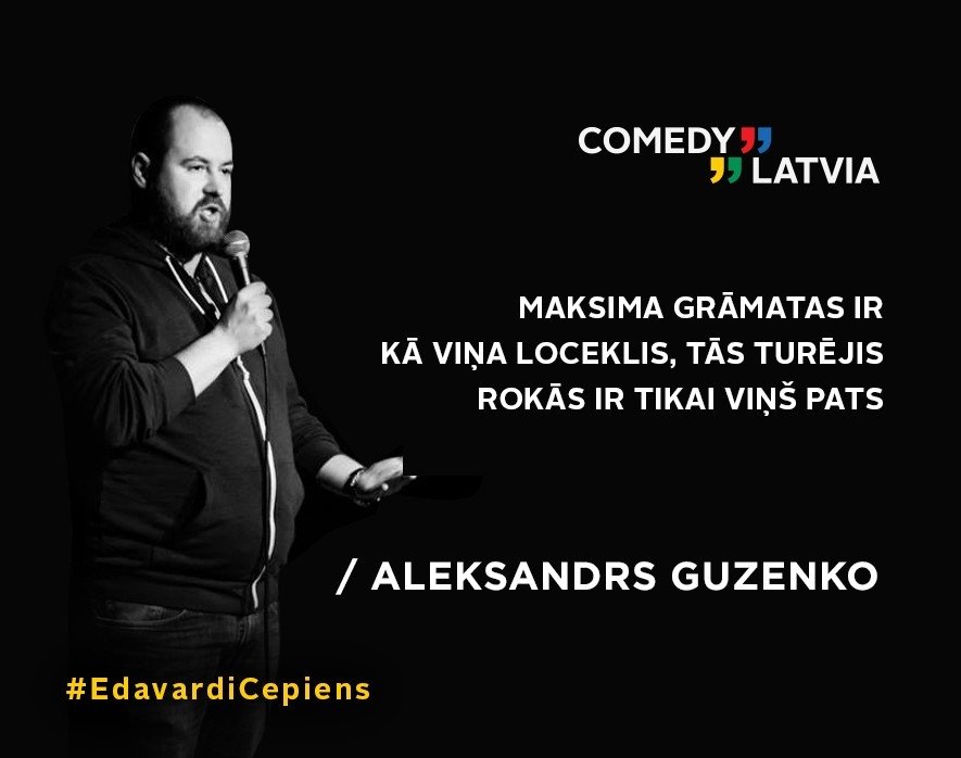 'Comedy Latvia' laiž klajā video, kurā apsmej populāro reperi Edavārdi