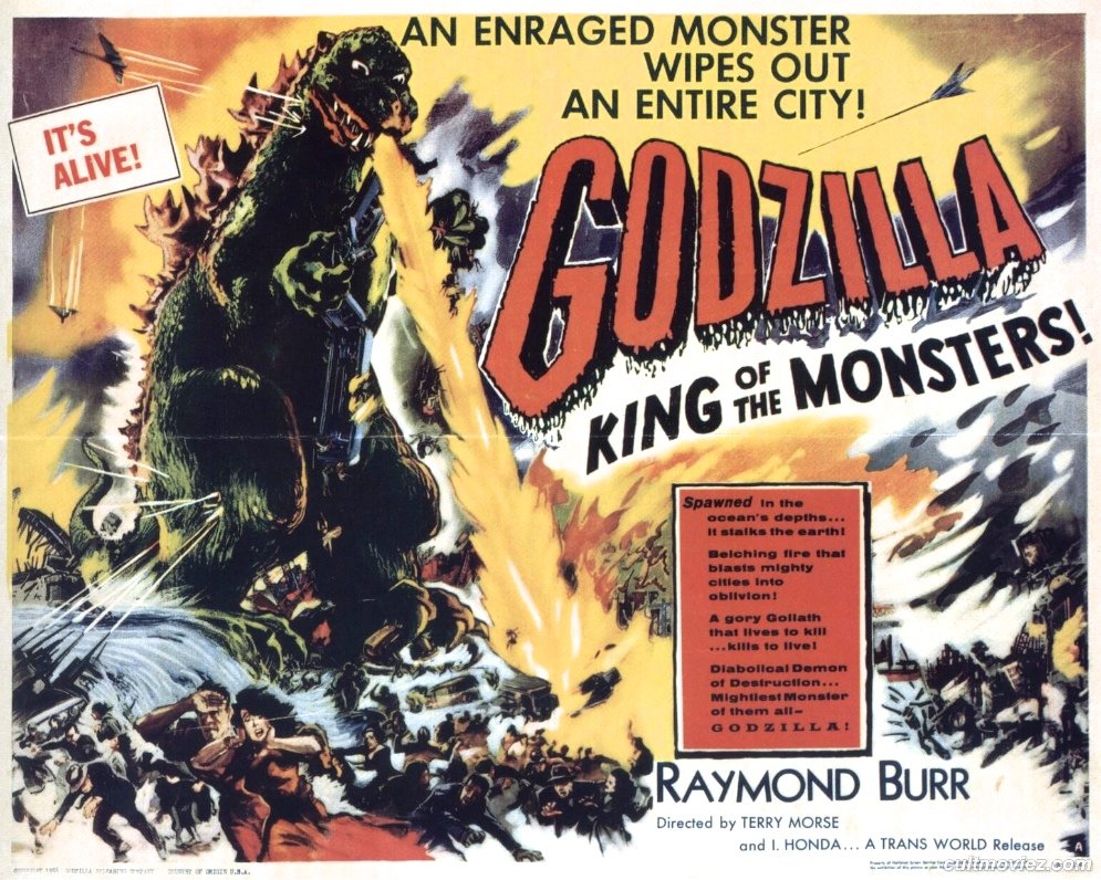 Godzilla atgriežas uz ekrāniem - atceramies arī vecos