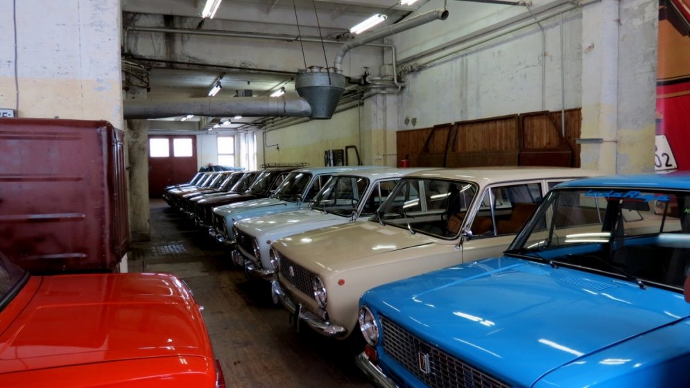 Vērienīga Padomju auto kolekcija Ogrē